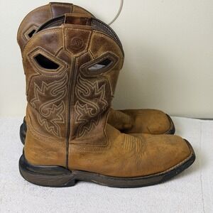 Double-H Boots Mens Size 9.5 D Composite Toe Western‎ Square Toe Phantom DH5382